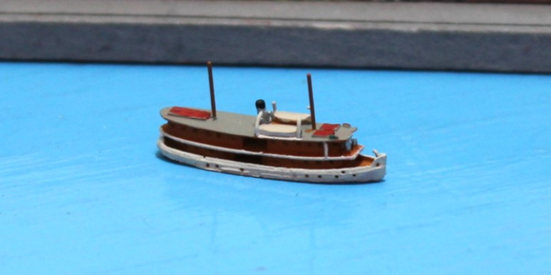 Coastal passenger vessel "Leppävirta" (1 p.) FIN 1904 Rhenania RHE 74